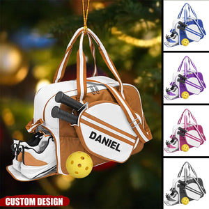 Personalized Pickleball Christmas Ornament - Gift For Pickle Ball Player