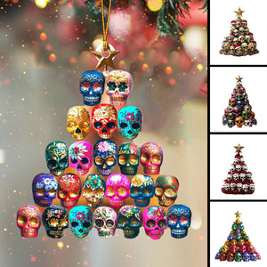 Skulls Skeletons Ornament-Gift For Spooky Friends-2024 New Release
