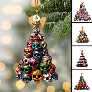 Skulls Skeletons Ornament-Gift For Spooky Friends-2024 New Release