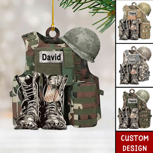 2024 New Release Personalized Military Christmas Ornament - Gift For Veterans