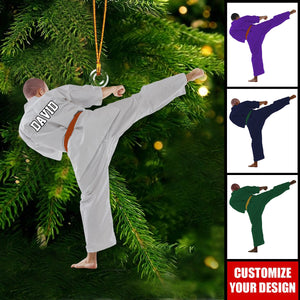 Personalized Karate,Jiu Jitsu,Judo Ornament-2024 New Release