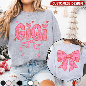 Personalized Grandma And Grandkids Sweatshirt - Gift For Nana