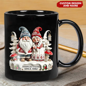 Personalized Couple Together Mug - Gift For Couple,Husband, Wife