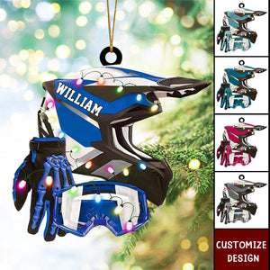 2024 New Release Personalized Dirt Bike Christmas Ornament Gift For Racing Lover