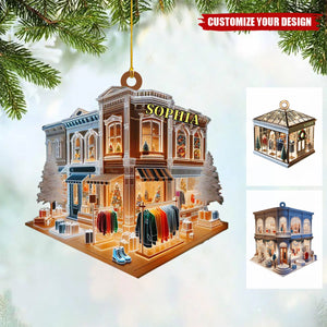 Personalized Clothing Store Christmas Ornament - 2024 New Release