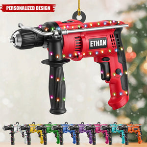 Personalized Power Tool Drill Ornament-Gifts For Maintenance personnel-2024 New Release
