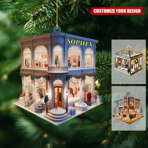 Personalized Clothing Store Christmas Ornament - 2024 New Release