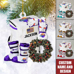 2024 New Release Personalized Astronaut Kids, Space Christmas Ornaments -Gifts For Astronaut Lover