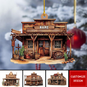 Personalized Horse House Ornament