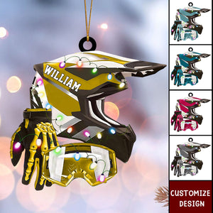 2024 New Release Personalized Dirt Bike Christmas Ornament Gift For Racing Lover