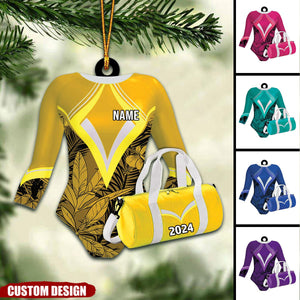 Personalized Gymnastics Leotards Christmas Ornament, Gift for Gymnasts and Gym Lovers - 2024 New Release