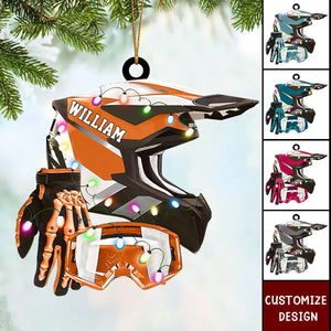 2024 New Release Personalized Dirt Bike Christmas Ornament Gift For Racing Lover