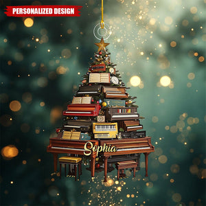 Personalized Piano Ornament-Gift For Music Lovers-2024 New Release