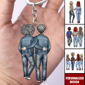 My Best Friend-Personalized Keychain