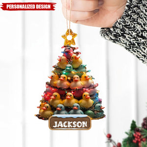 Personalized Duck Toy Christmas Ornament-Gift For Duck Lover-2024 New Release