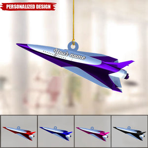 Personalized Airplane Ornament-Gifts For Airplane pilot-2024 New Release