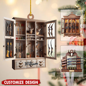 Personalized Gun Shelf Christmas Ornament-2024 New Release