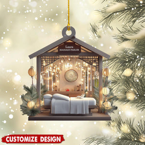Personalized Massage Parlor Christmas Ornament-2024 New Release