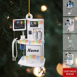 Personalized Medical Machine Ornament-Gifts For Nurse Doctor-2024 New Release