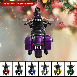 Personalized Motorcycle Christmas Ornaments-Gifts For Biker-2024 New Release