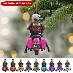 Personalized Motorcycle Christmas Ornaments-Gifts For Biker-2024 New Release