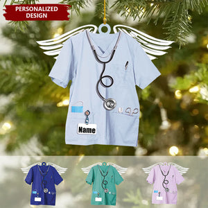 Personalized Nurse Christmas Tree Ornament-Gifts For Nurse-2024 New Release