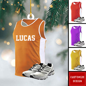 2024 New Release Personalized Running Christmas Ornament - Gift For Runner