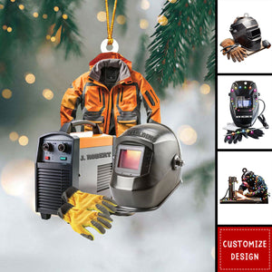 Personalized Welder Ornament - 2024 New Release