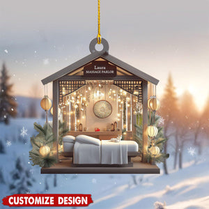 Personalized Massage Parlor Christmas Ornament-2024 New Release