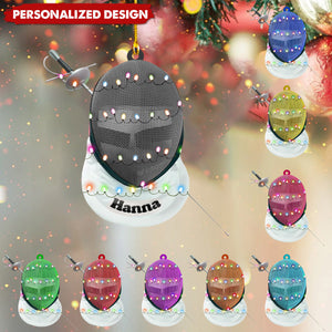 Personalized Fencing Ornaments-Gifts For Fencing Lovers-2024 New Release