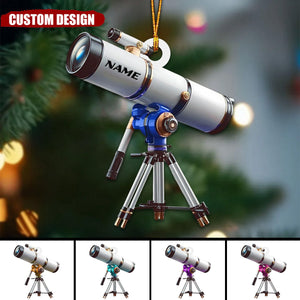 Personalized Telescope Christmas Ornament-2024 New Release
