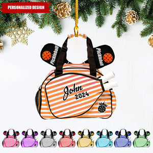 2024 New Release Personalized Pickleball Bag Ornament-Gifts For Pickleball Lovers
