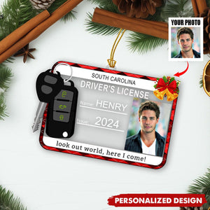 Personalized New Driver Ornament-Gifts For New Driver-2024 New Release
