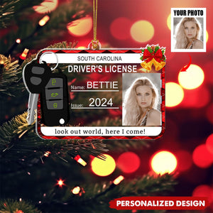 Personalized New Driver Ornament-Gifts For New Driver-2024 New Release