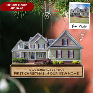 Personalized Our New Home Christmas Ornament-Gifts For Family-2024 New Release