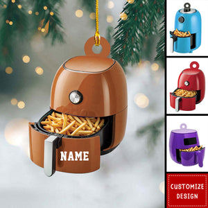 Personalized Air Fryer Christmas Ornament Gift For Cooking Lovers - 2024 New Release