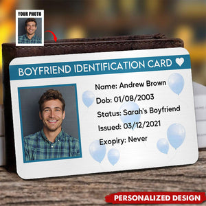 Photo Couple-Personalized Wallet Card-Gifts For Lovers