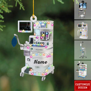 Personalized Medical Machine Ornament-Gifts For Nurse Doctor-2024 New Release
