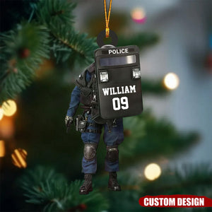 Personalized Police Christmas Ornament - 2024 New Release