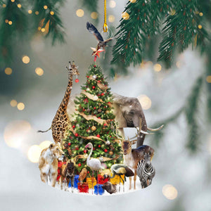 Animal Christmas Tree Ornament - Animal Lovers Gift