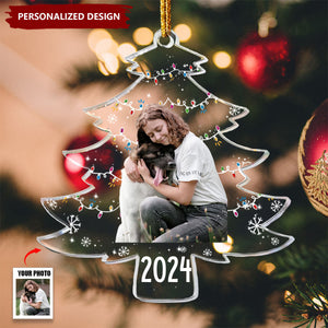 Personalized Family Photo Ornament-Gifts For Grandparents Parents Family Friends-2024 New Release