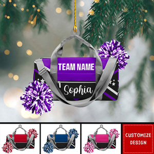 Personalized Cheerleading Ornament - 2024 New Release