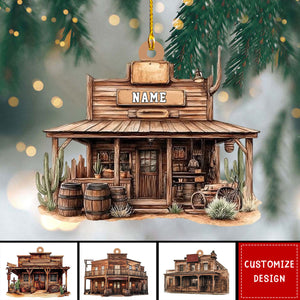 Personalized Horse House Ornament