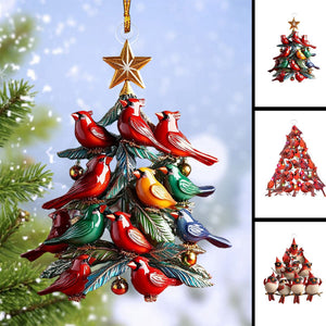Cardinal Christmas Tree Ornament-Gift For Cardinal Lover-2024 New Release