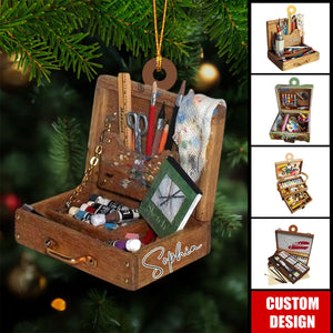Personalized Painting Box Ornaments - Gift for Painter, Painting Lover - 2024 New Release