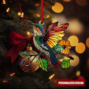 Personalized Humming Bird Ornament-Gift For Humming Lover-2024 New Release