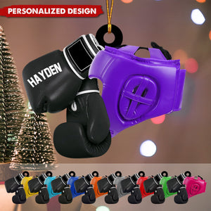 Personalized Boxing Ornament-Gifts For Boxing Lover-2024 New Release