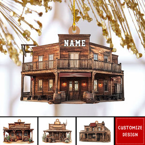 Personalized Horse House Ornament