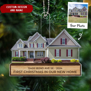 Personalized Our New Home Christmas Ornament-Gifts For Family-2024 New Release