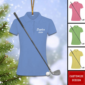 Personalized Golf Uniform Christmas Ornament, Gift For Golf Lovers - 2024 New Release